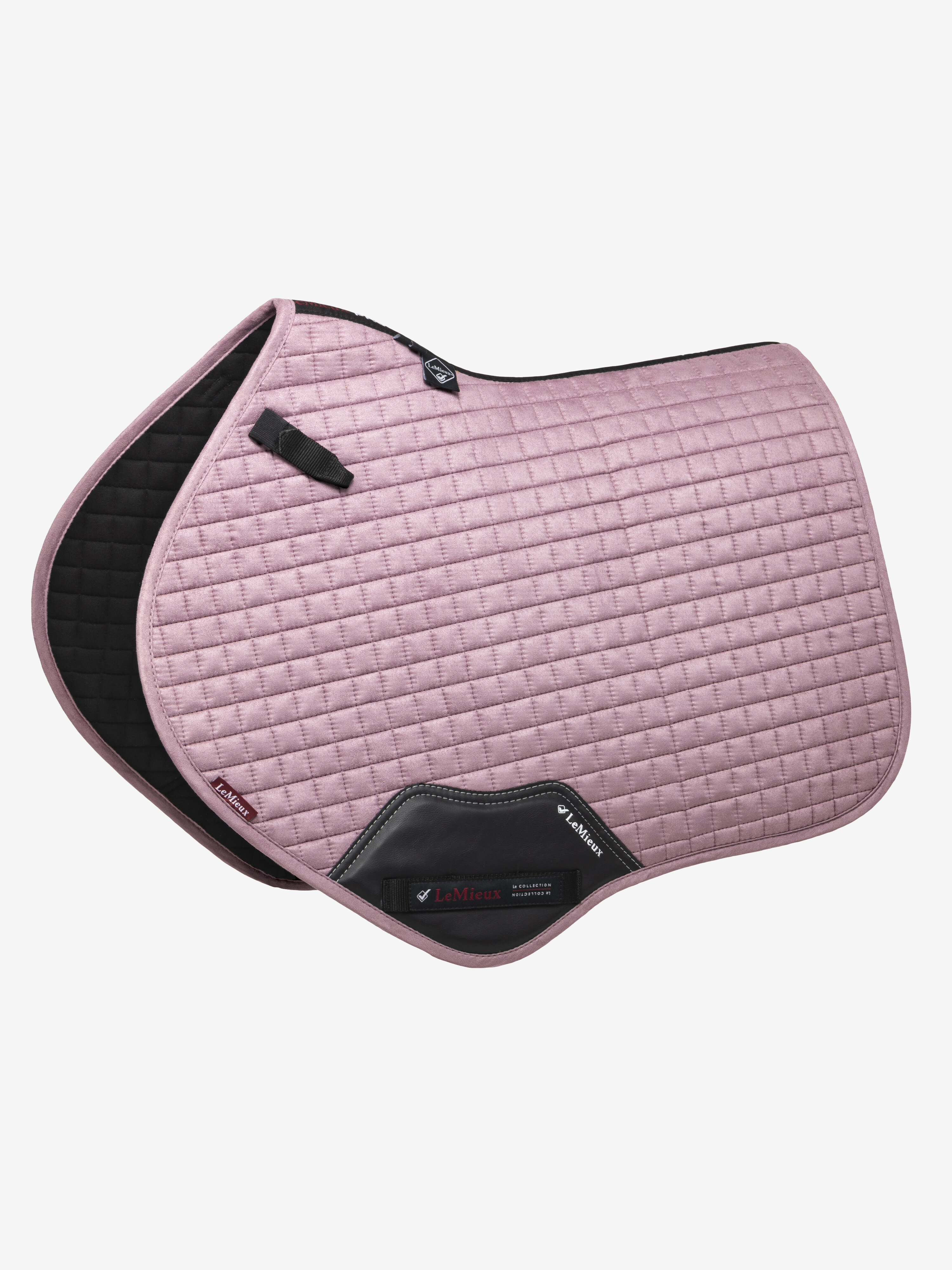 Suede Close Contact Square Musk Saddle Pads