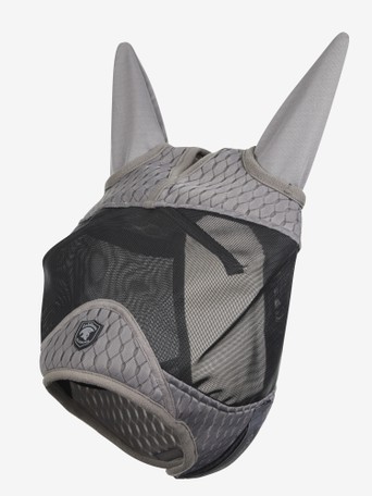 LeMieux Comfort Shield Luxury Fly Half Mask Grey