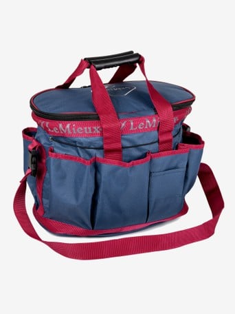 Horse Grooming Bag with Shoulder Strap Red