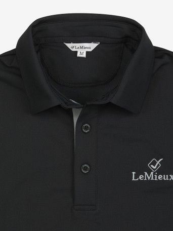 LeMieux MONSIEUR Mens Show Shirt Technical Wicking Stretch Zip Top White XS-XXL 